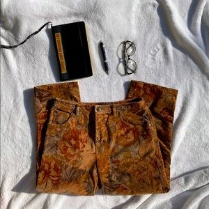 Corduroy burnt orange size 4 dress pants